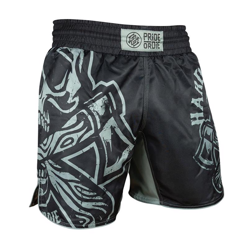 Pride Or Die hard to defeat MMA Shorts - Black